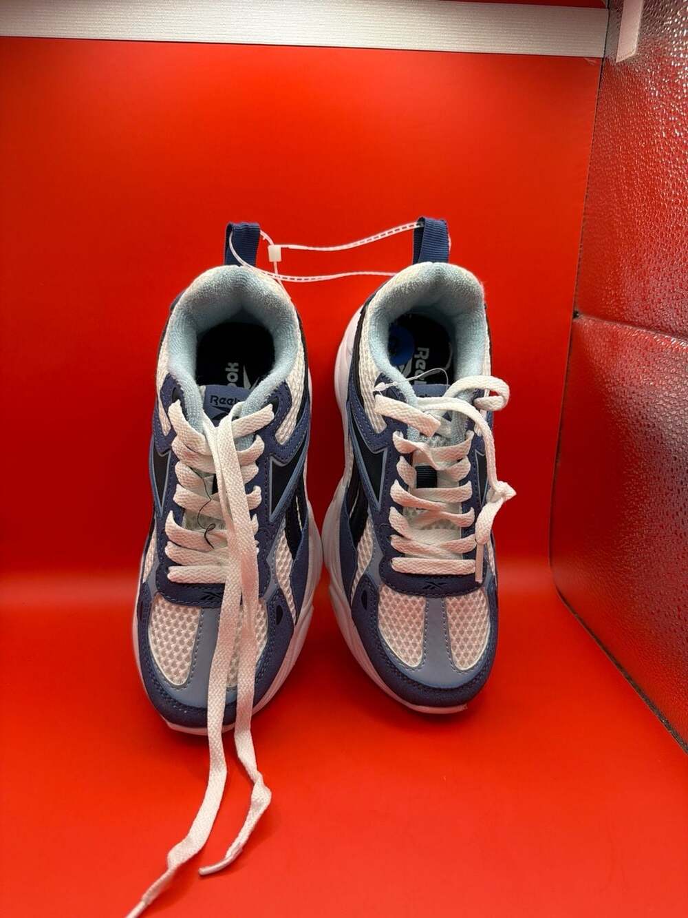 Reebok Royal Bridge 3 Kids Sneakers Blue White Size 2